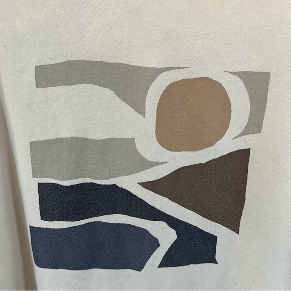 Madewell Oversized Graphic Tee, Size XL - Picture 3 of 5